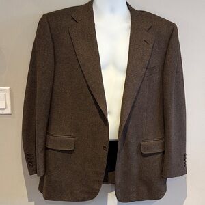 Canali Dark Brown Sports Men's Blazer